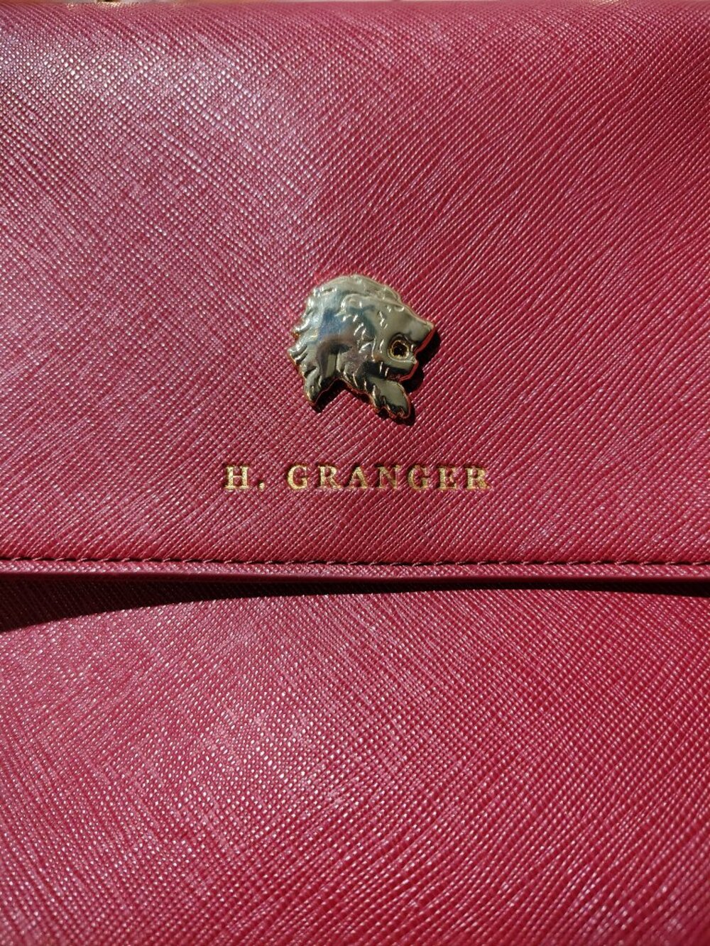 Loungefly Harry Potter Hermione Granger Wand Crossbody Bag - Picture 12 of 13